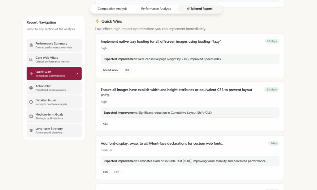 Beyond the Basics: WebAuditor now has AI recommendations
